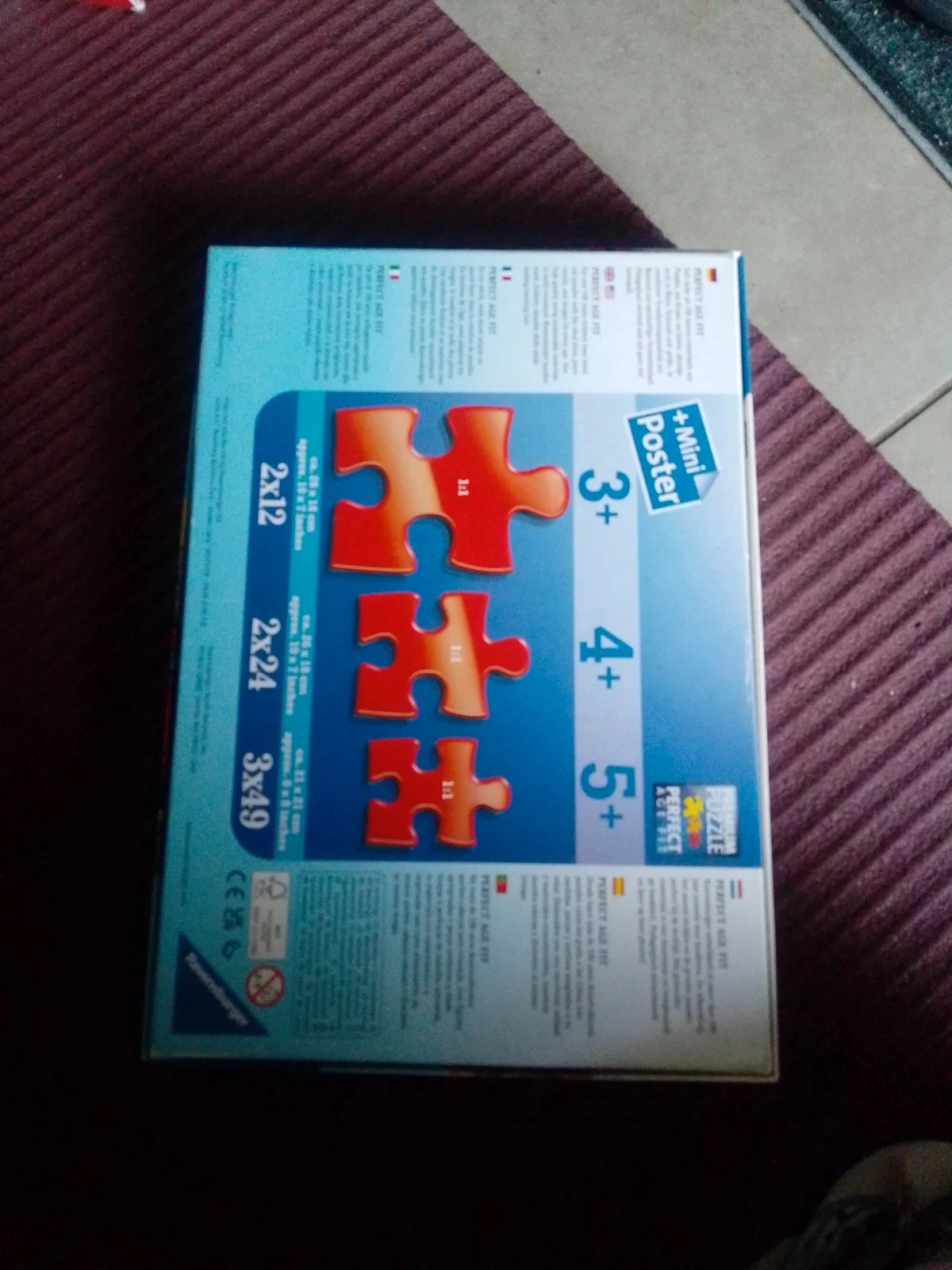 Caja de 3 rompecabezas de tractor de maquinaria agrícola – photo 2